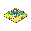 KROOKED STICKER クルキッド ステッカー DUDE YELLOW スケートボード スケボー