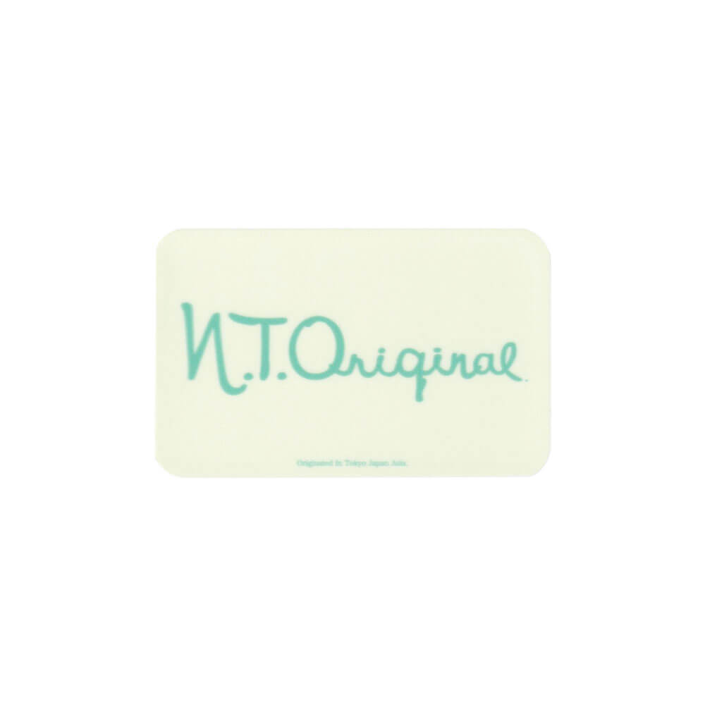 N.T.ORIGINAL STICKER エヌティーオリジナル ステッカー LOGO GLOW スケートボード スケボー