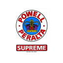 POWELL PERALTA STICKER パウエルペラルタ ステッカー SUPREME OG 3,5INCH スケートボード スケボー