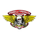 POWELL PERALTA STICKER パウエルペラルタ ステッカー WINGED RIPPER RED スケートボード スケボー