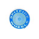 SPITFIRE STICKER スピットファイヤー ステッカー CLASSIC FOIL SILVER/BLUE スケートボード スケボー