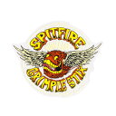 SPITFIRE STICKER スピットファイヤー ステッカー SPITFIRE X GRIMPLESTIX FLYING GRIMPLE スケートボード スケボー