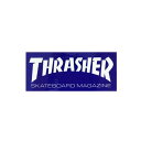 THRASHER STICKER スラッシャー ステッカー SKATE MAG SMALL BLUE(US企画) スケートボード スケボー