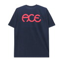 ACE T-SHIRT エース Tシャツ OG NAVY スケートボード スケボー