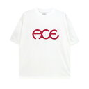 ACE T-SHIRT エース Tシャツ RINGS WHITE スケートボード スケボー