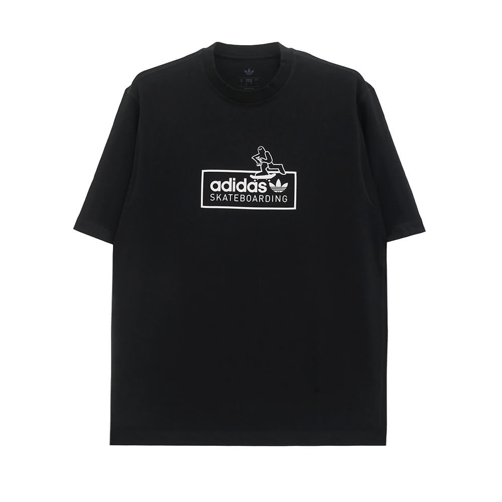 Rakuten - ADIDAS SKATEBOARDING T-SHIRT アディダススケートボーディング Tシャツ MARK GONZALES LOGO BLACK スケートボード スケボー
