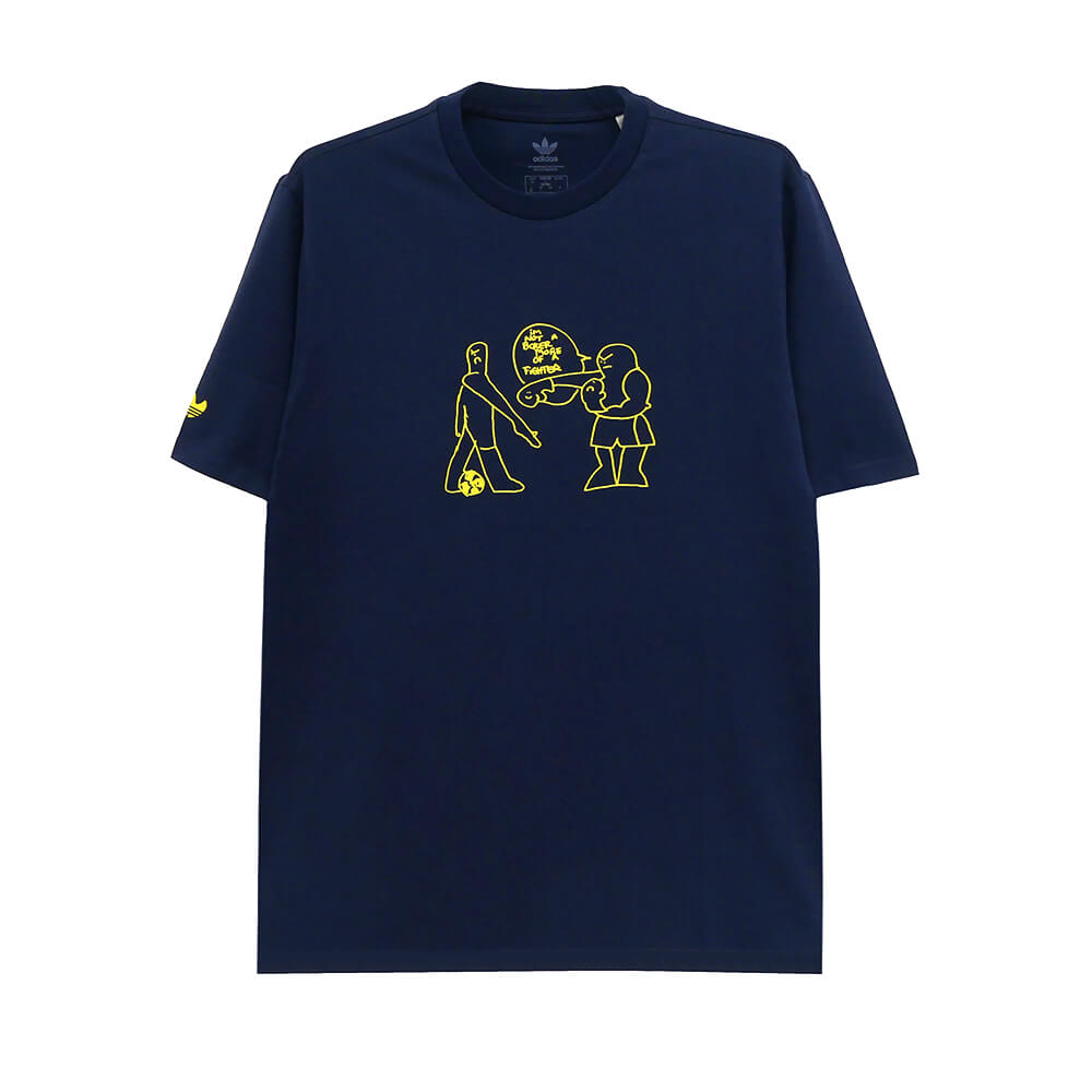 Tシャツ・カットソー NAVY BLUE COTTON T-SHIRT 楽天市場】ネイビー(ブランドアディダス)(Tシャツ