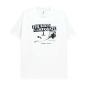 ANTIHERO T-SHIRT アンチヒーロー Tシャツ THE BODY CORPORATE WHITE スケートボード スケボー