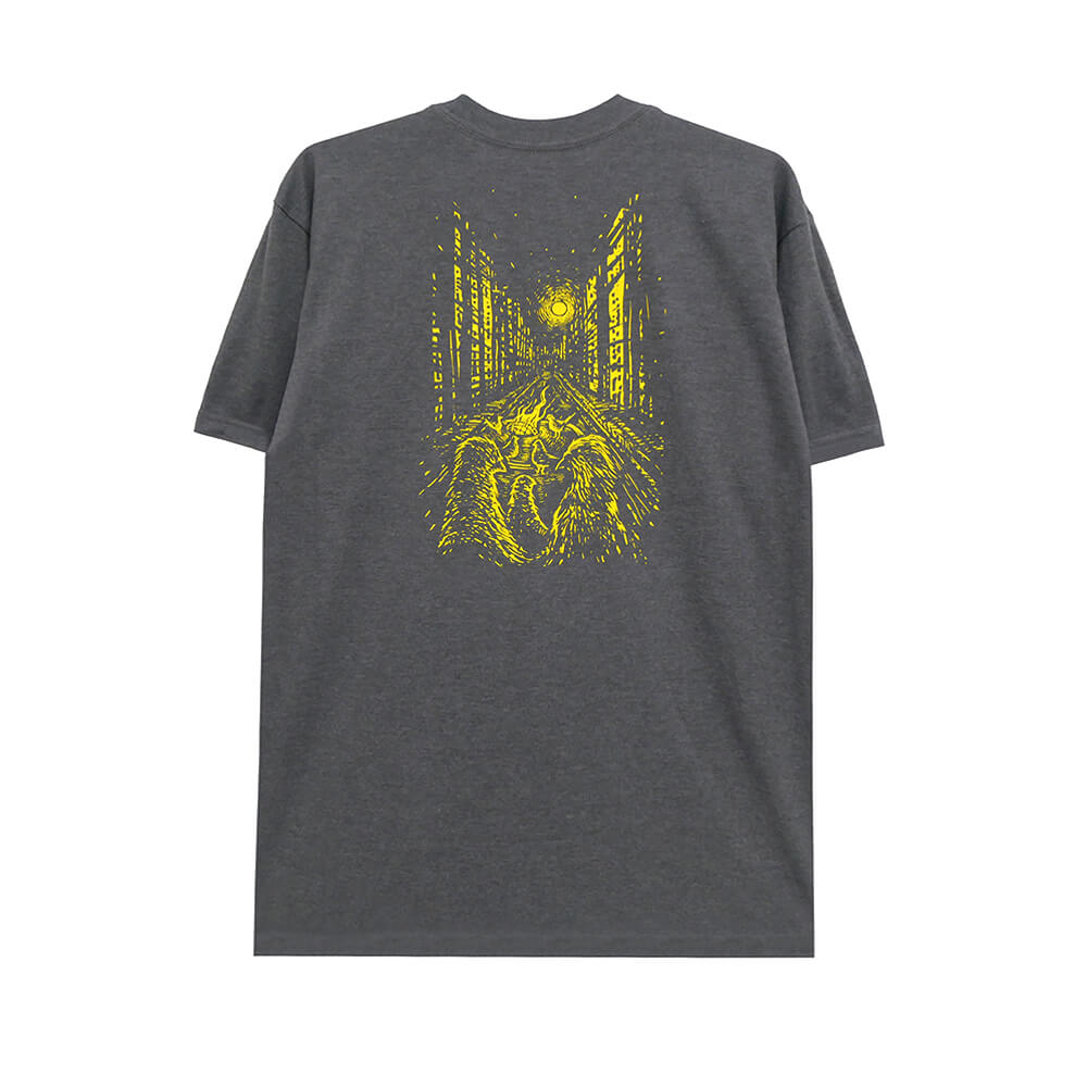 Rakuten - ANTIHERO T-SHIRT アンチヒーロー Tシャツ FIRESIDE ASPHALT スケートボード スケボー