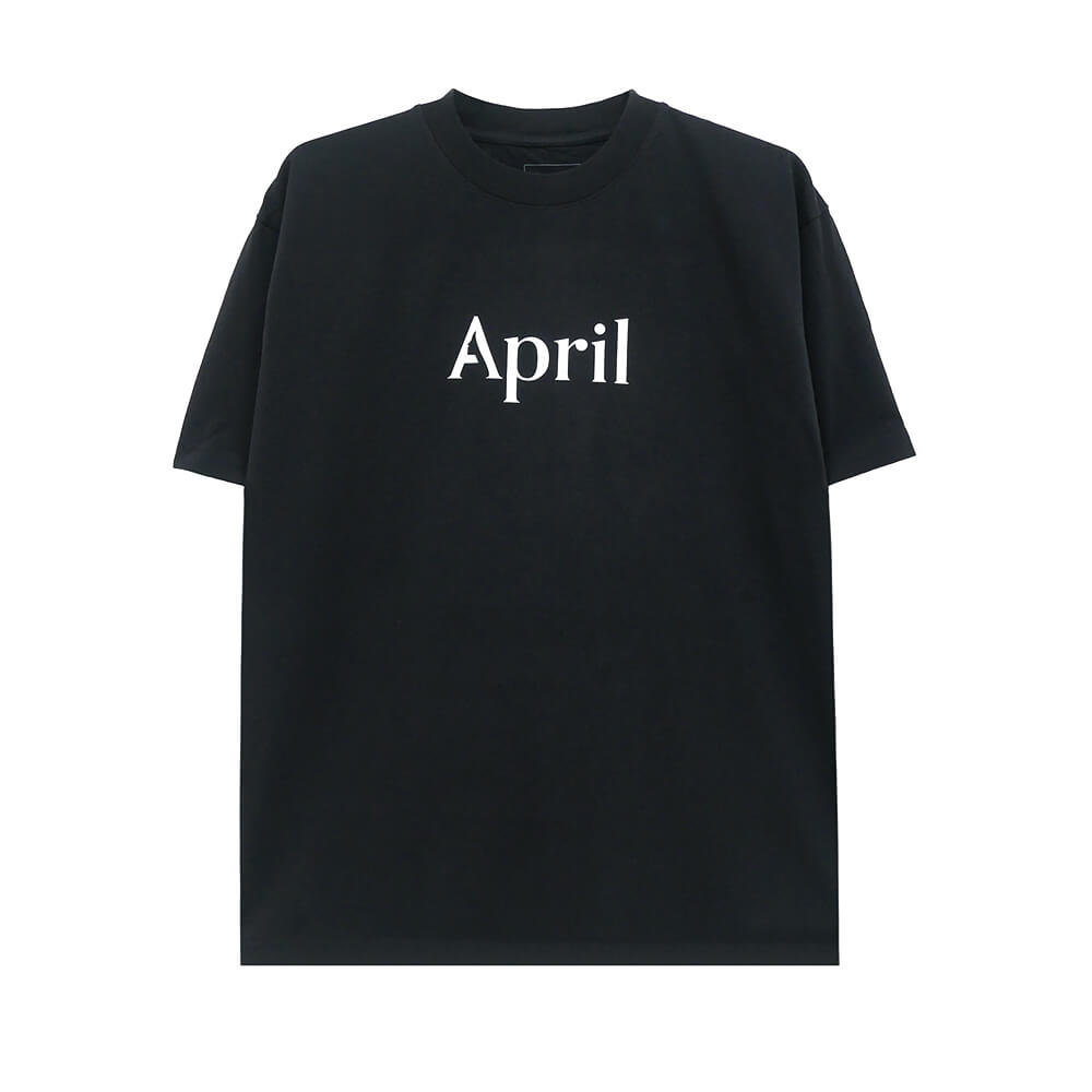 Rakuten - APRIL T-SHIRT エイプリル Tシャツ OG LOGO BLACK スケートボード スケボー