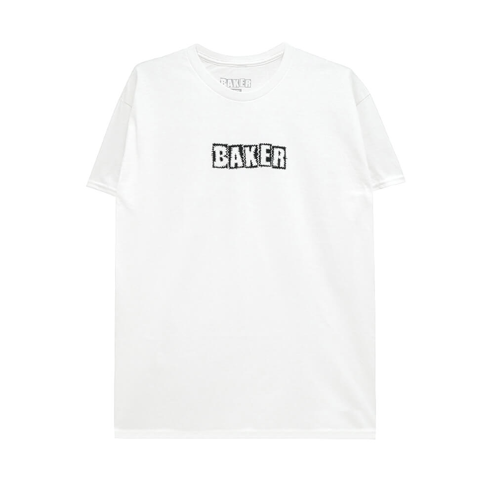 Rakuten - BAKER T-SHIRT ベイカー Tシャツ LIBRARY CARD WHITE スケートボード スケボー