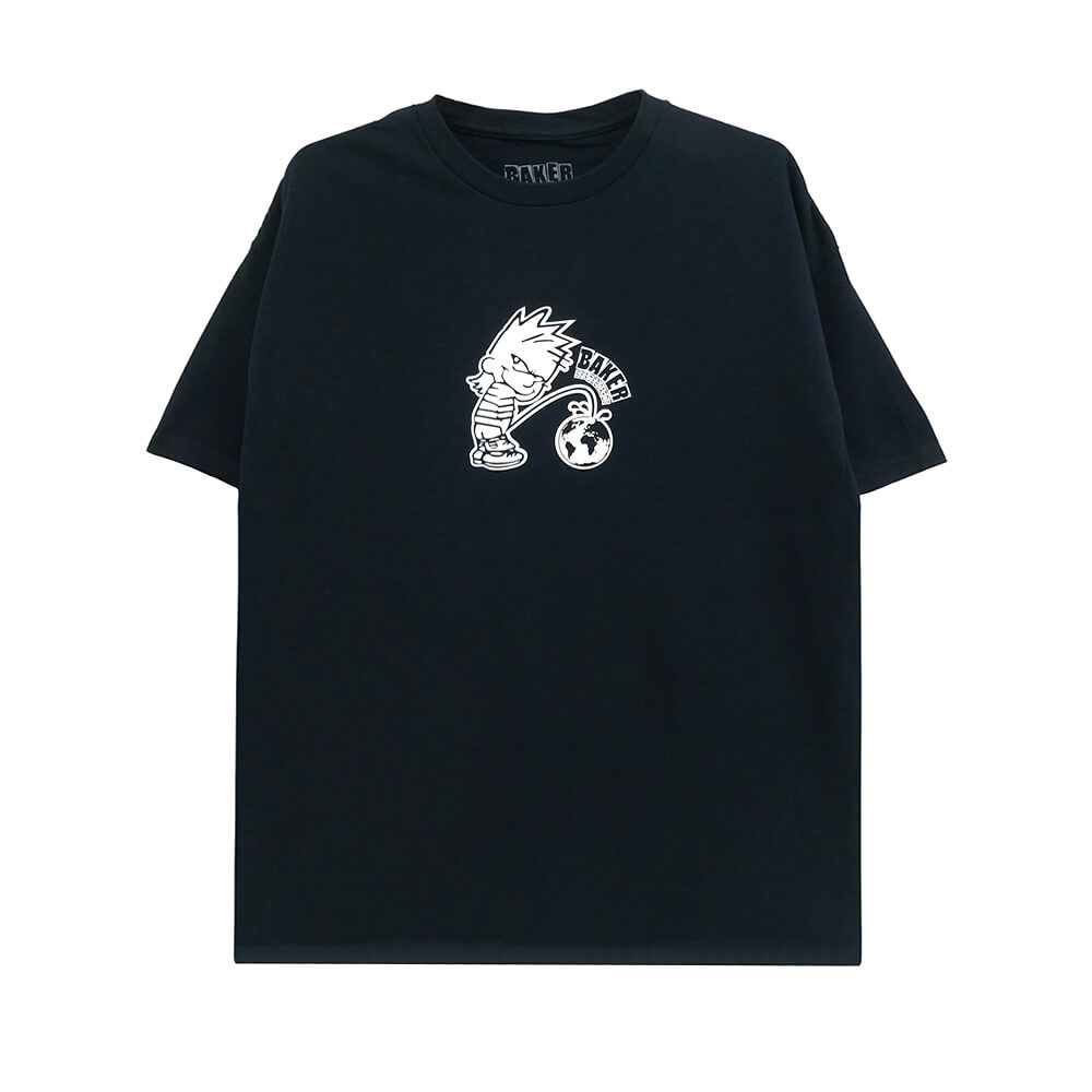Rakuten - BAKER T-SHIRT ベイカー Tシャツ WHIZZ KID BLACK スケートボード スケボー