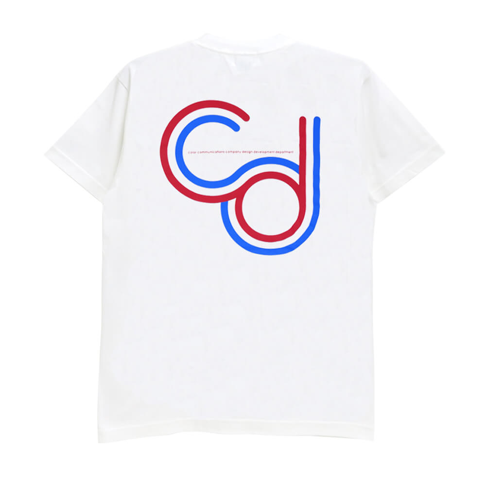 COLOR COMMUNICATIONS T-SHIRT カラーコミュニケーションズ Tシャツ C3D3 LINE WHITE スケートボード スケボー