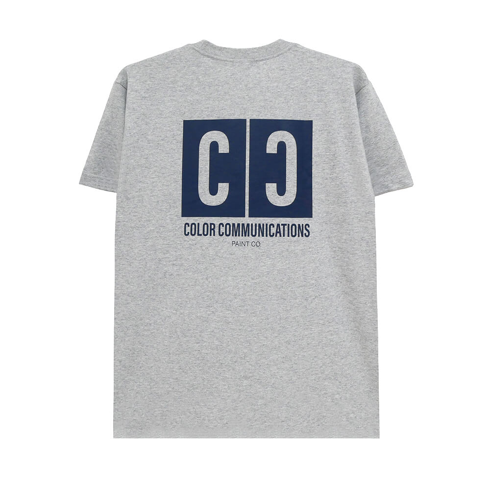 Rakuten - COLOR COMMUNICATIONS T-SHIRT カラーコミュニケーションズ Tシャツ CC PAINT CO. GREY スケートボード スケボー