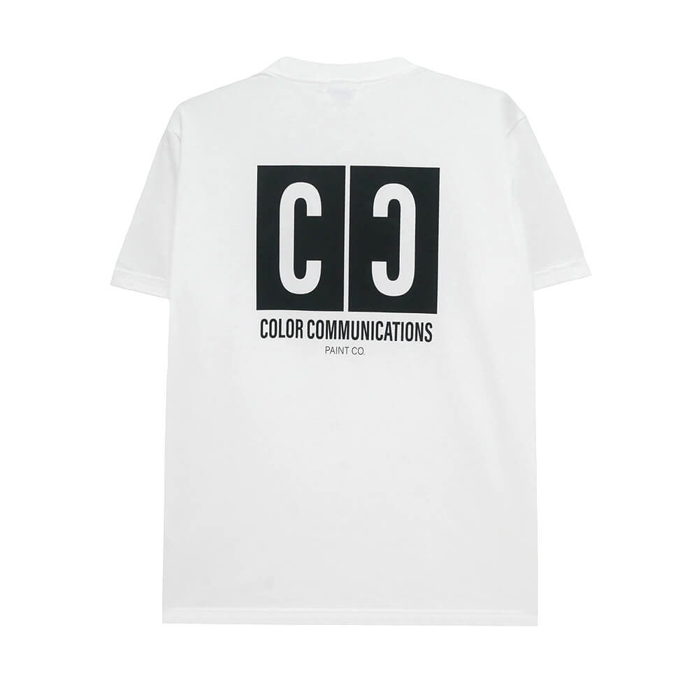 Rakuten - COLOR COMMUNICATIONS T-SHIRT カラーコミュニケーションズ Tシャツ CC PAINT CO. WHITE スケートボード スケボー