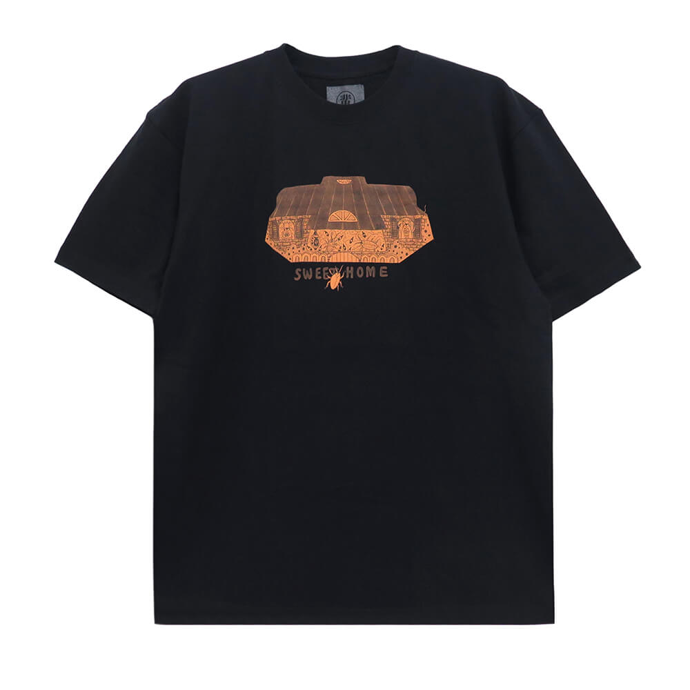 COCKROACH T-SHIRT コックローチ Tシャツ HOIHOI DESIGN BY CHILLSTOMACH BLACK スケートボード スケボー