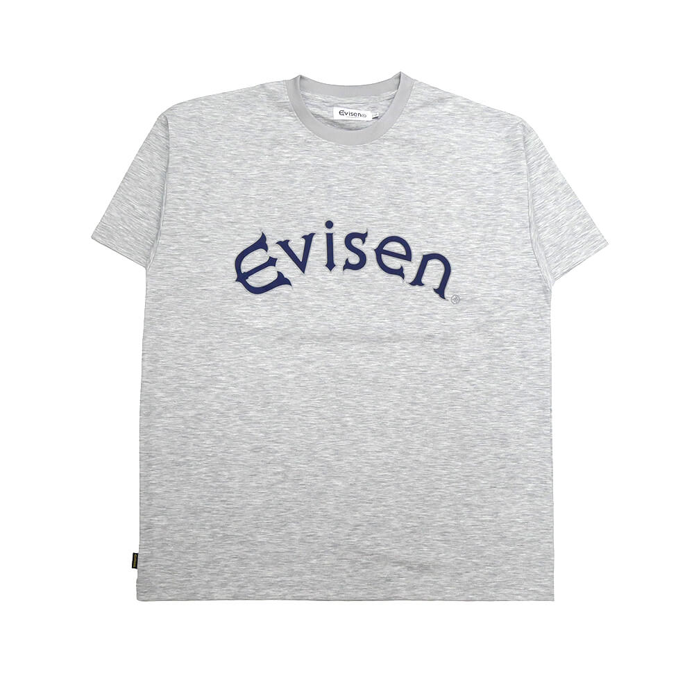 樂天商城 - EVISEN T-SHIRT エビセン Tシャツ ARCH LOGO TECH GREY スケートボード スケボー