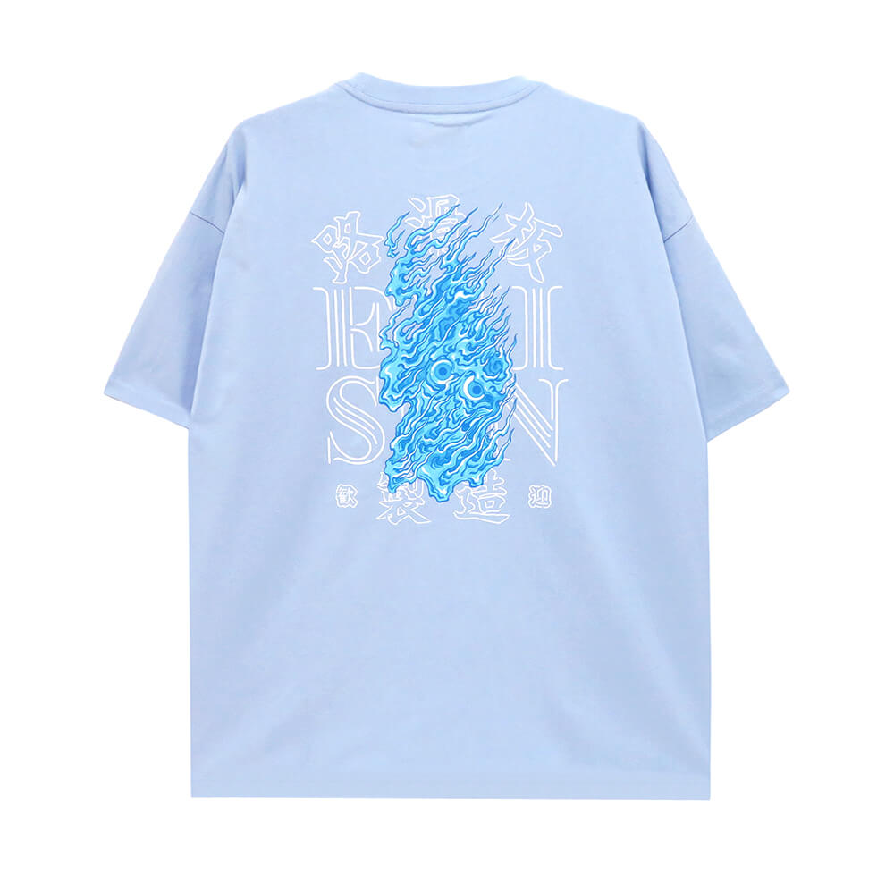 EVISEN T-SHIRT エビセン Tシャツ SEIKAIKA BABY BLUE スケートボード スケボー