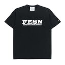 FESN T-SHIRT エフイーエスエヌ Tシャツ LOGO BLACK スケートボード スケボー