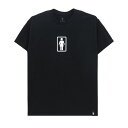 GIRL T-SHIRT ガール Tシャツ BOXED OG BLACK スケートボード スケボー