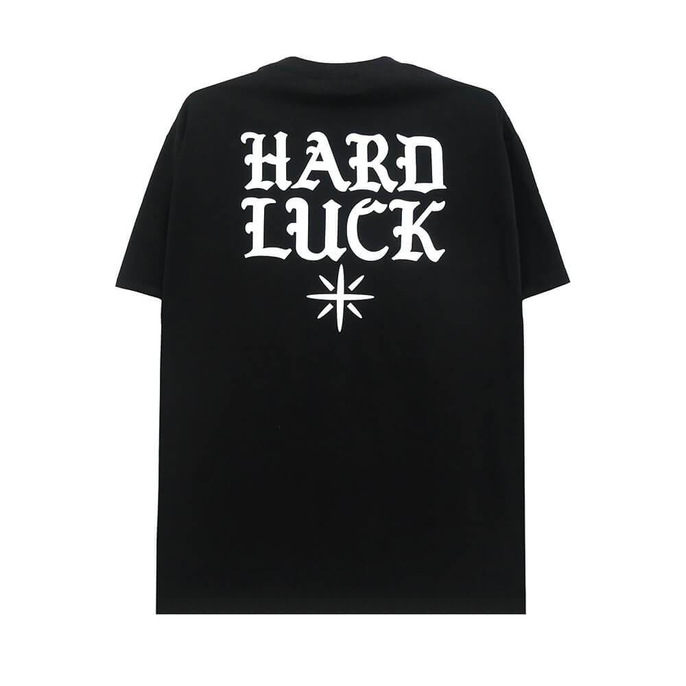 Rakuten - HARD LUCK T-SHIRT ハードラック Tシャツ UPPER HAND BLACK スケートボード スケボー