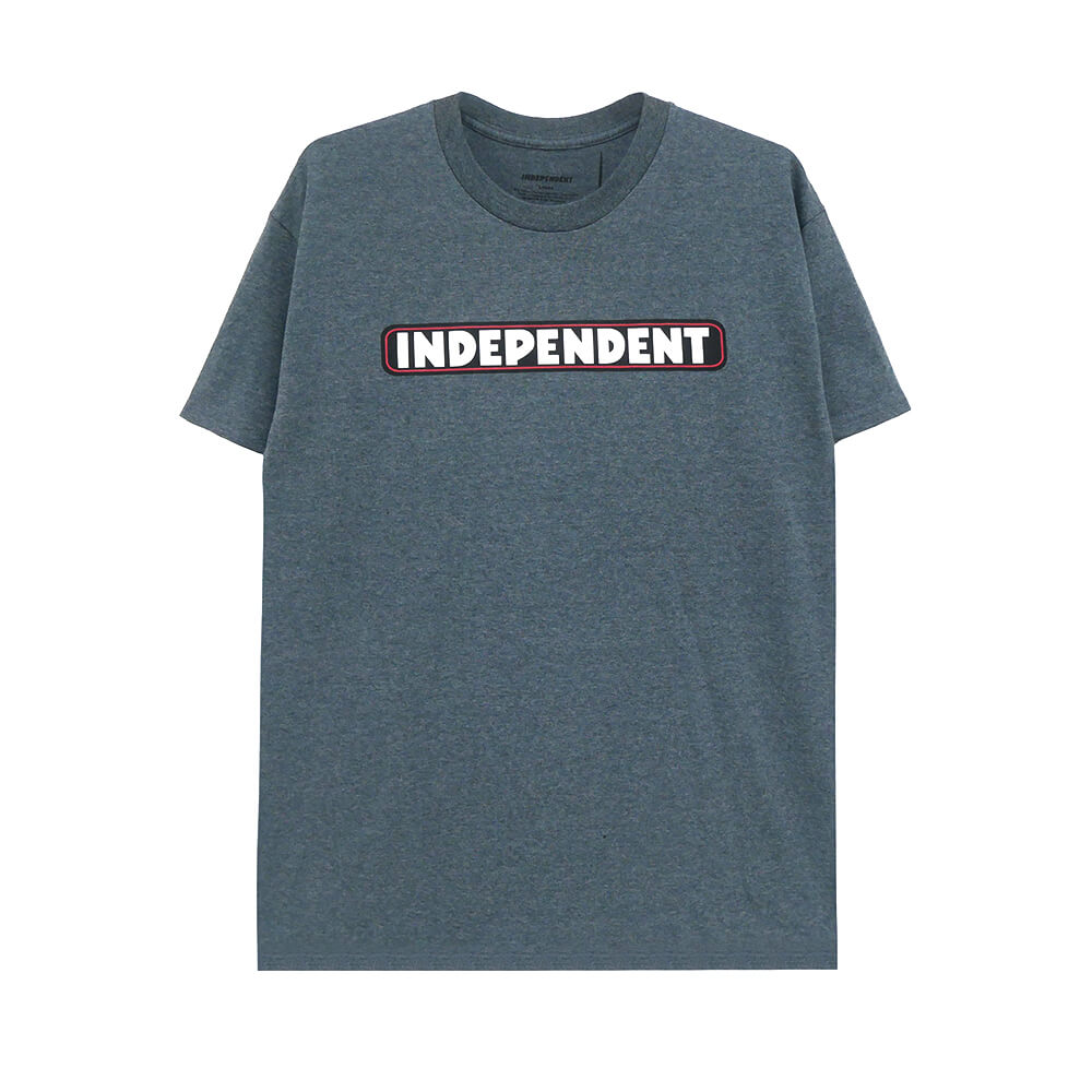 樂天商城 - INDEPENDENT T-SHIRT インディペンデント Tシャツ BAR LOGO DARK HEATHER スケートボード スケボー