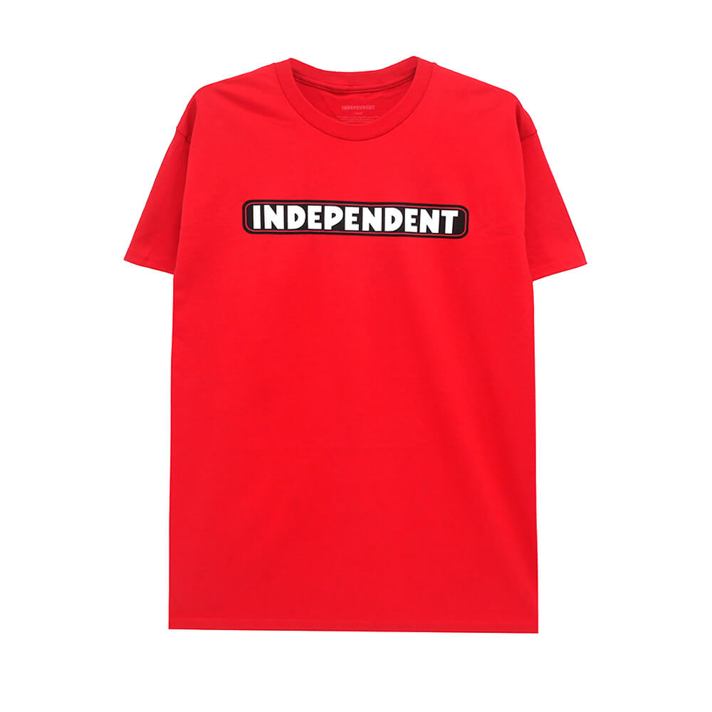 Rakuten - INDEPENDENT T-SHIRT インディペンデント Tシャツ BAR LOGO RED スケートボード スケボー
