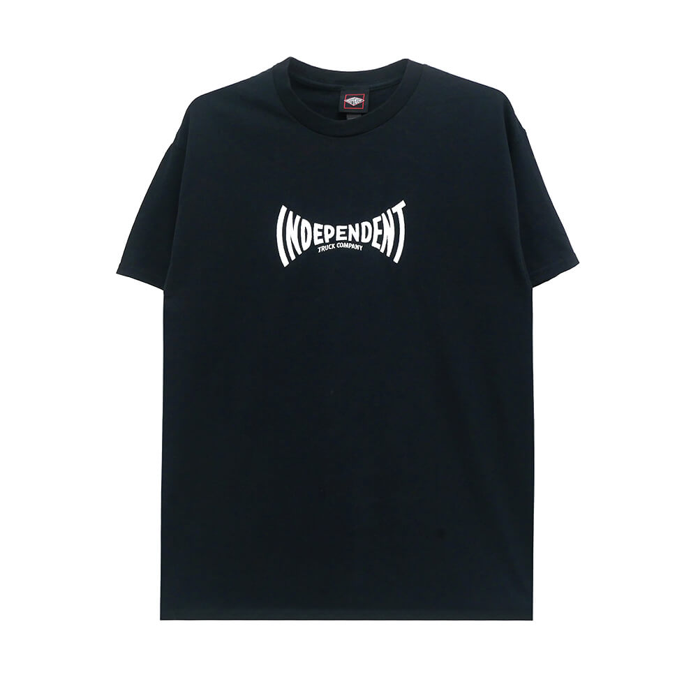 樂天商城 - INDEPENDENT T-SHIRT インディペンデント Tシャツ EMBROIDERED SPAN BLACK スケートボード スケボー