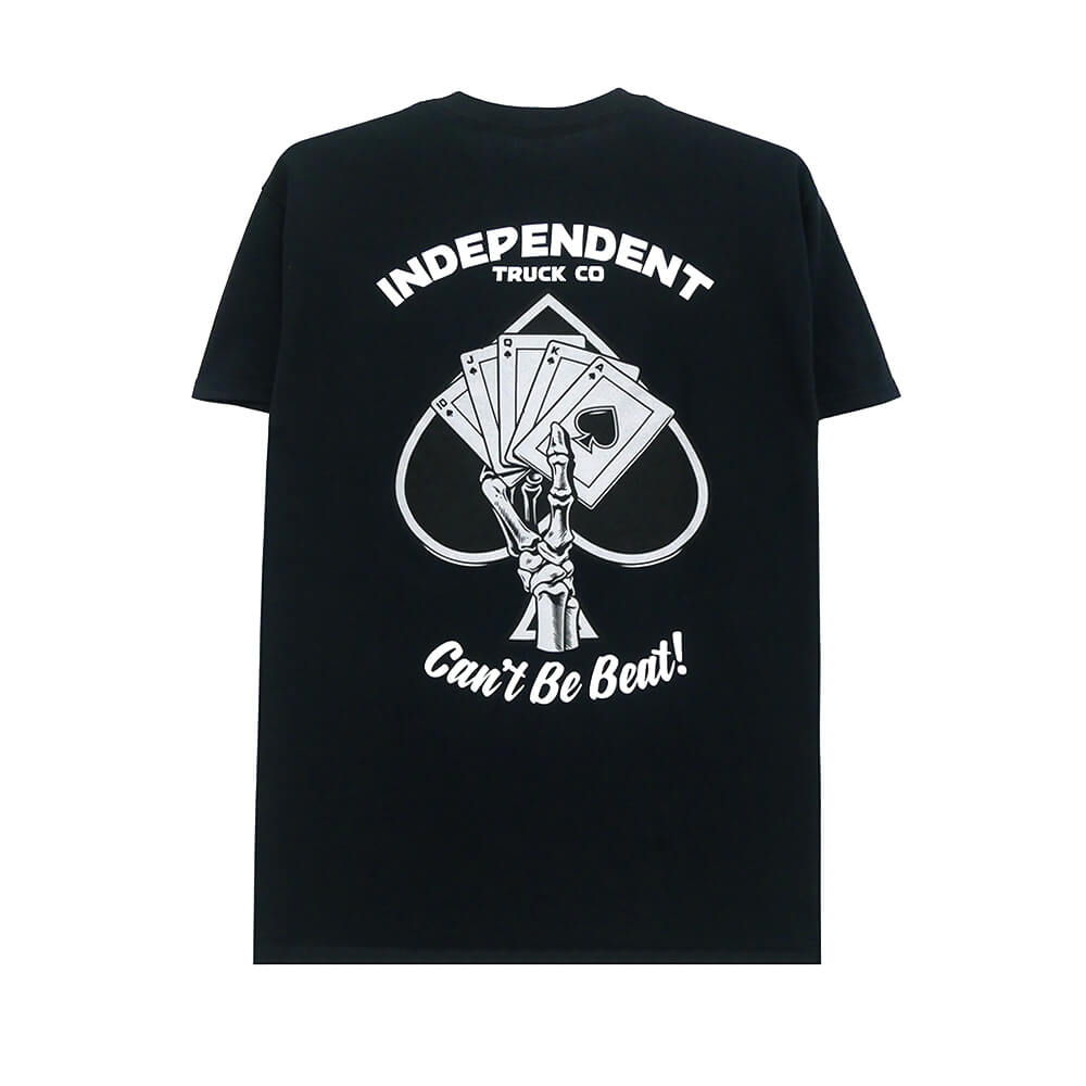 Rakuten - INDEPENDENT T-SHIRT インディペンデント Tシャツ ROYAL FLUSH BLACK スケートボード スケボー
