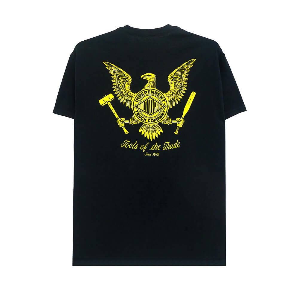 樂天商城 - INDEPENDENT T-SHIRT インディペンデント Tシャツ TOOLS OF THE TRADE BLACK スケートボード スケボー