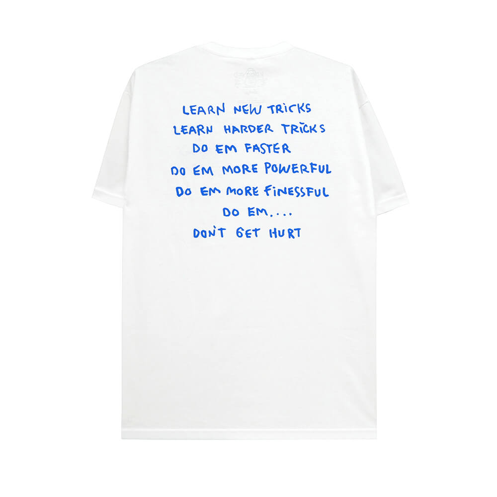 Rakuten - KROOKED T-SHIRT クルキッド Tシャツ NEW TRICKS WHITE スケートボード スケボー