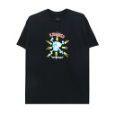(セール・Lサイズのみ)KROOKED T-SHIRT クルキッド Tシャツ STYLE BLACK/MULTI スケートボード スケボー