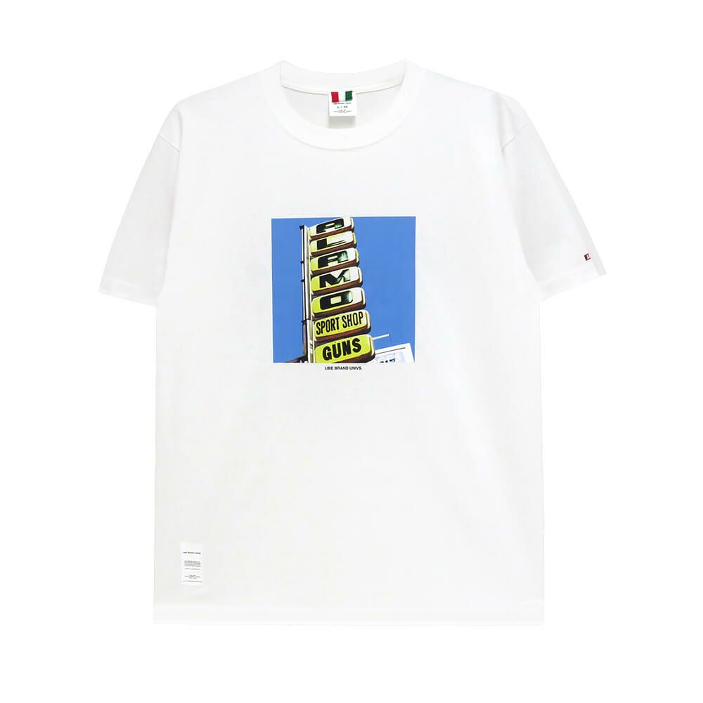 Rakuten - LIBE T-SHIRT ライブ Tシャツ ALAMO-LIBE WHITE スケートボード スケボー