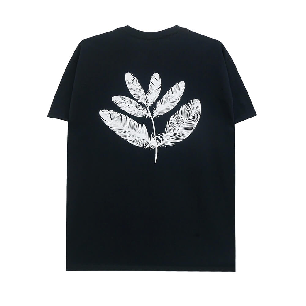 Rakuten - MAGENTA T-SHIRT マゼンタ Tシャツ FEATHER BLACK スケートボード スケボー