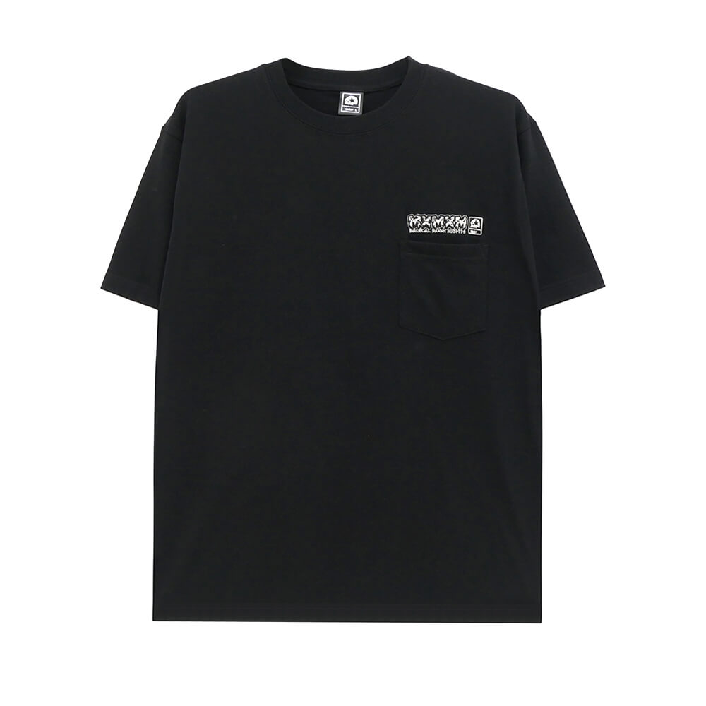 樂天商城 - MAGICAL MOSH MISFITS T-SHIRT マジカルモッシュミスフィッツ Tシャツ MXMXM POCKET BLACK スケートボード スケボー