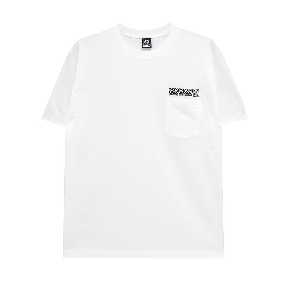 Rakuten - MAGICAL MOSH MISFITS T-SHIRT マジカルモッシュミスフィッツ Tシャツ MXMXM POCKET WHITE スケートボード スケボー