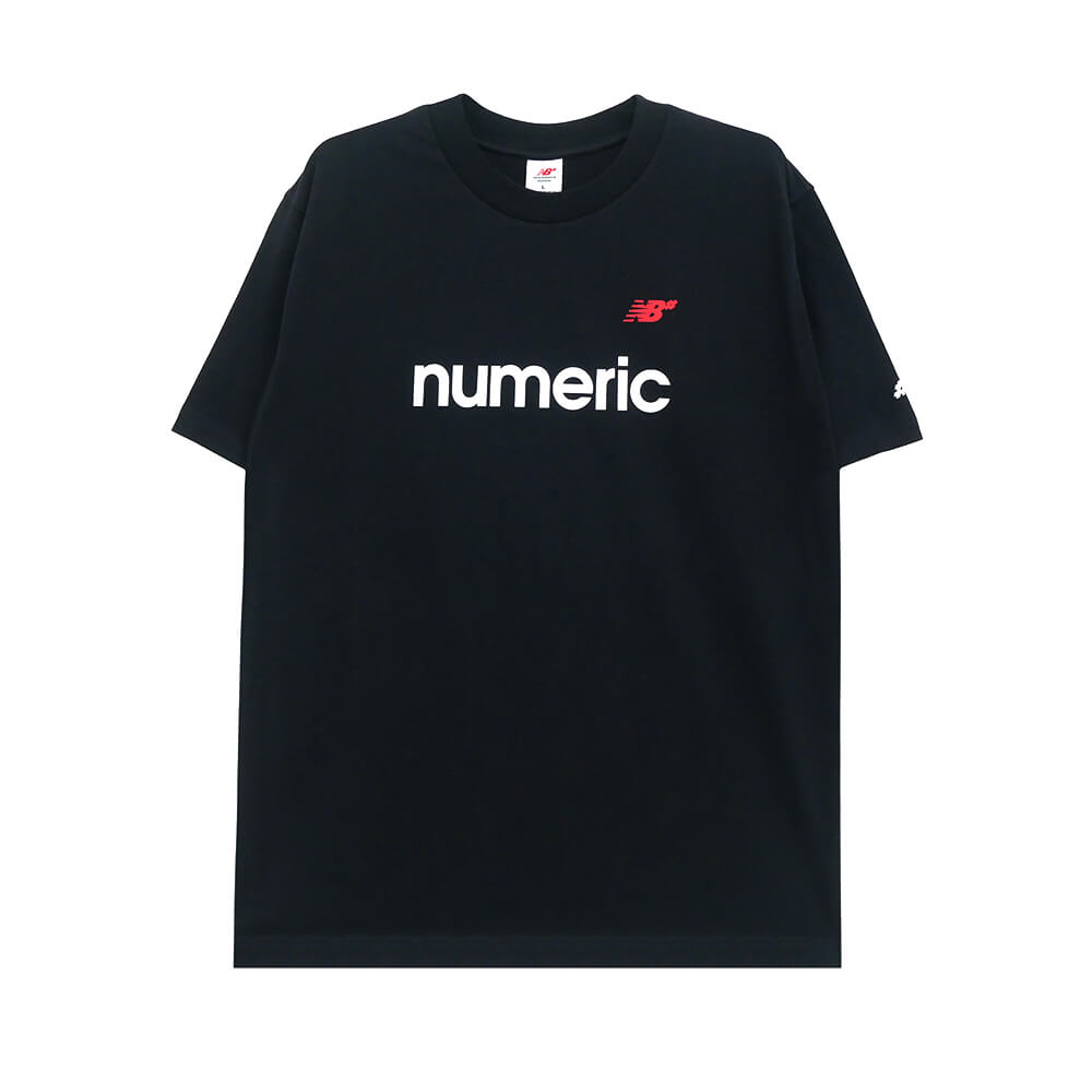Rakuten - NEW BALANCE NUMERIC T-SHIRT ニューバランス ヌメリック Tシャツ LINEAR LOGO BLACK スケートボード スケボー