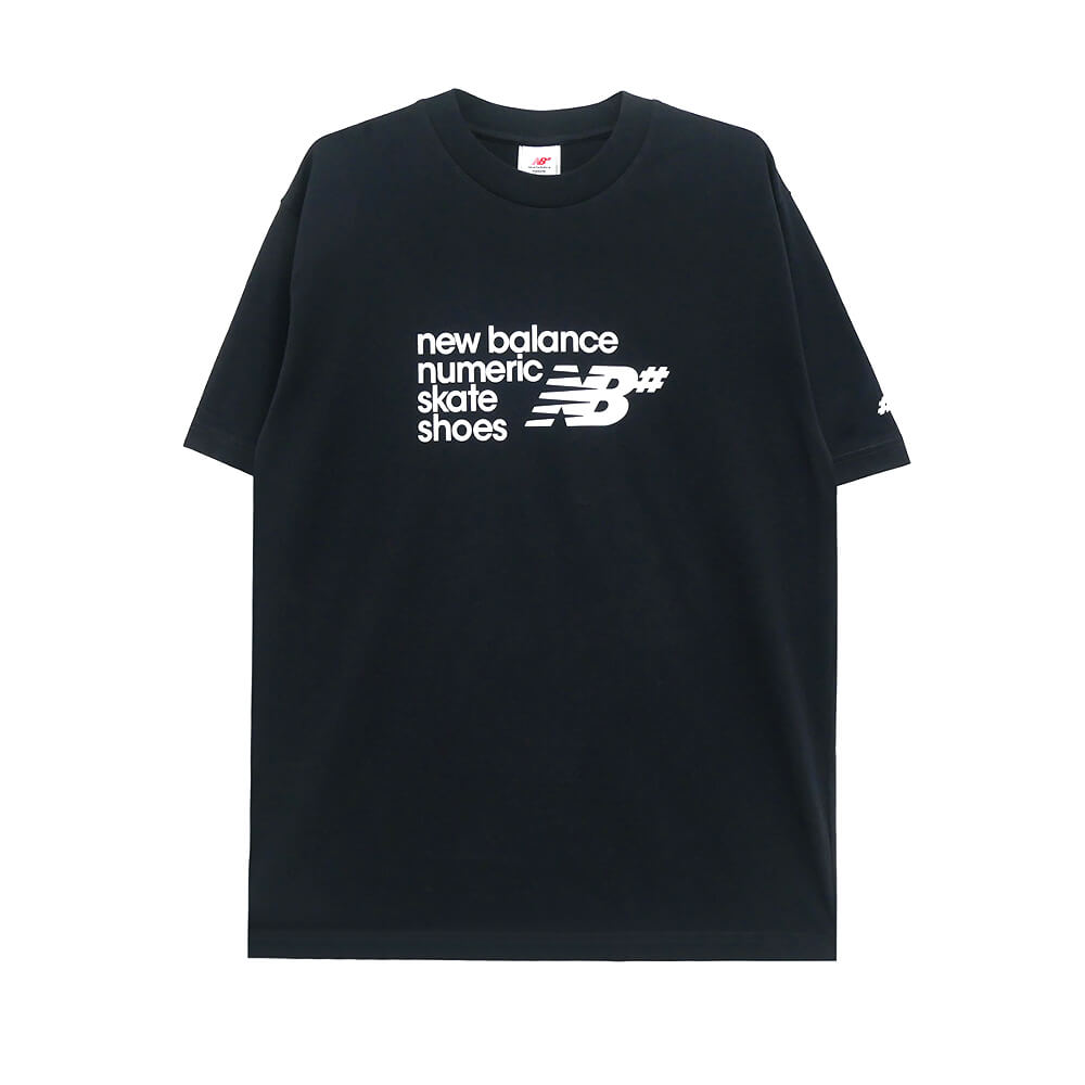 Rakuten - NEW BALANCE NUMERIC T-SHIRT ニューバランス ヌメリック Tシャツ STACKED GRAPHIC BLACK スケートボード スケボー