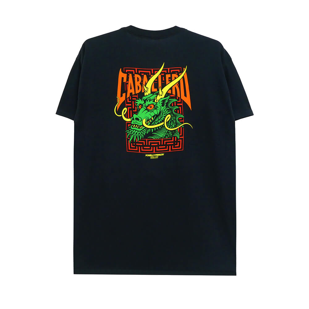 Rakuten - POWELL PERALTA T-SHIRT パウエルペラルタ Tシャツ CABALLERO STREET DRAGON BLACK スケートボード スケボー