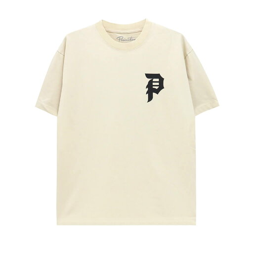 PRIMITIVE T-SHIRT プリミティブ Tシャツ DIRTY P HW CREAM スケートボード スケボー