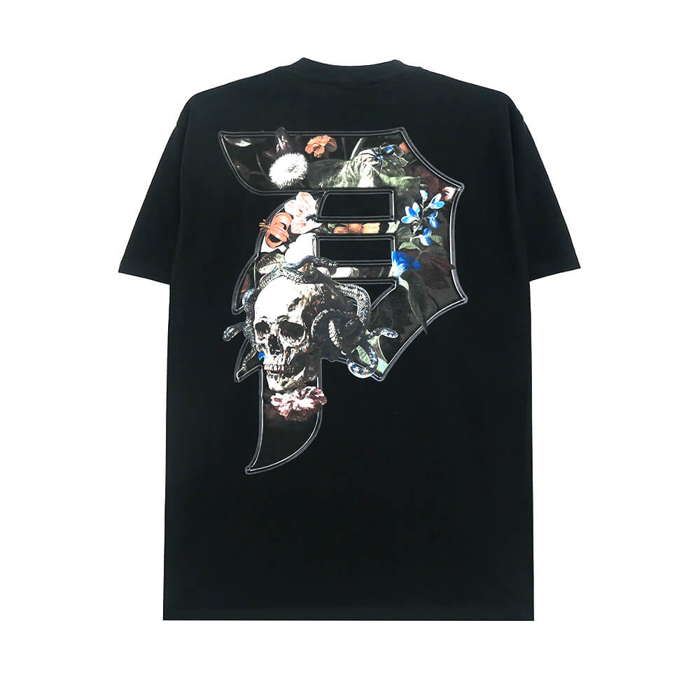 樂天商城 - PRIMITIVE T-SHIRT プリミティブ Tシャツ EXIST BLACK スケートボード スケボー