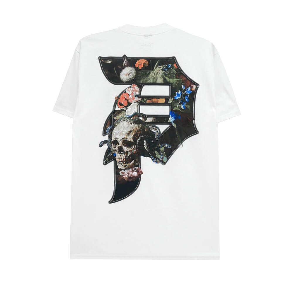 樂天商城 - PRIMITIVE T-SHIRT プリミティブ Tシャツ EXIST WHITE スケートボード スケボー