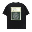 【セール】PUMA SKATEBOARDING T-SHIRT プーマ スケートボーディング Tシャツ DIASPORA BLACK スケートボード スケボー