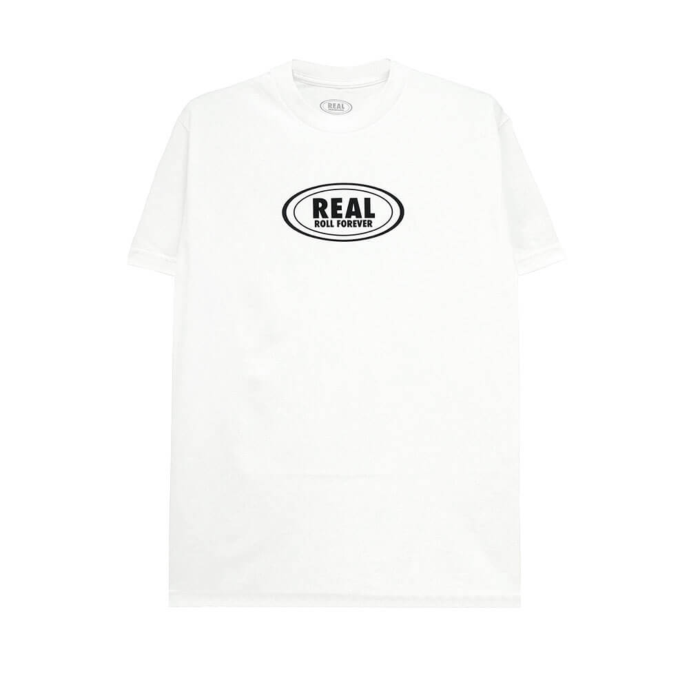 Rakuten - REAL T-SHIRT リアル Tシャツ ROLL FOREVER WHITE スケートボード スケボー