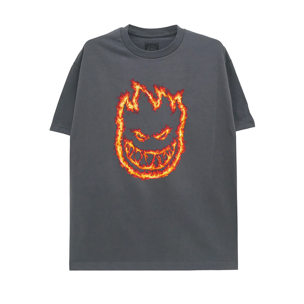 SPITFIRE T-SHIRT スピットファイヤー Tシャツ CHARRED REMAINS CHARCOAL スケートボード スケボー
