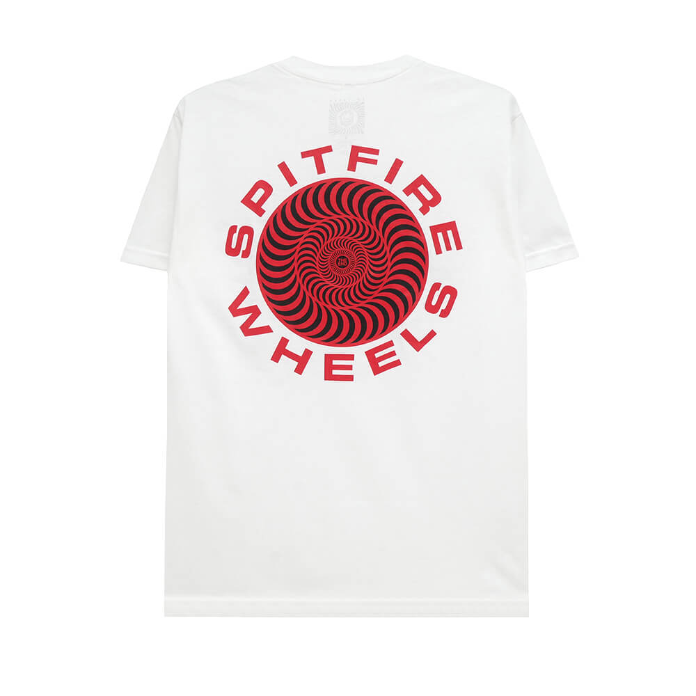 Rakuten - SPITFIRE T-SHIRT スピットファイヤー Tシャツ CLASSIC 87 SWIRL FILL WHTE/RED スケートボード スケボー
