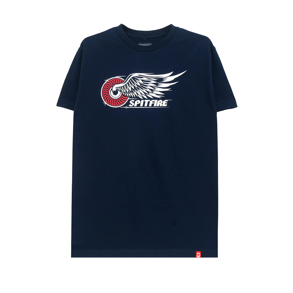 樂天商城 - SPITFIRE T-SHIRT スピットファイヤー Tシャツ CLASSIC WING NAVY スケートボード スケボー