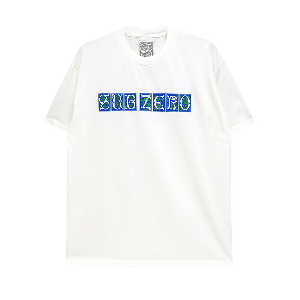 楽天スケートボードのCALIFORNIASTREETSUB ZERO T-SHIRT サブゼロ Tシャツ VINES WHITE スケートボード スケボー