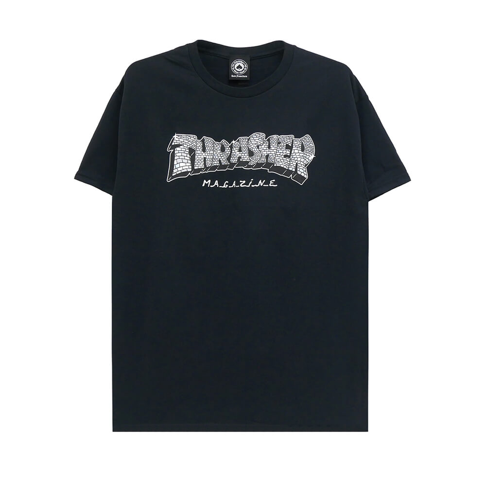 Rakuten - THRASHER T-SHIRT スラッシャー Tシャツ DISCO BY SPANKY BLACK（US企画） スケートボード スケボー