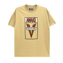 VENTURE T-SHIRT ベンチャー Tシャツ AWAKE TAN/BROWN スケートボード スケボー